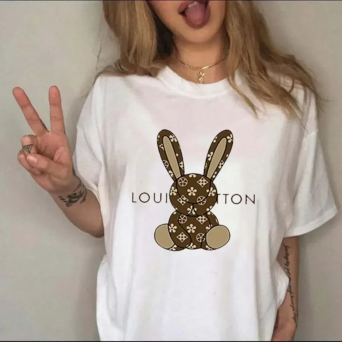 Streetwear Brand Y2K - Роскошная брендовая женская футболка с принтом,