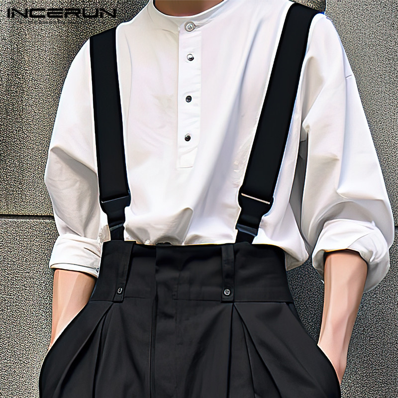 Комбинезон INCERUN мужской одн – обзор и цена Streetwear Brand