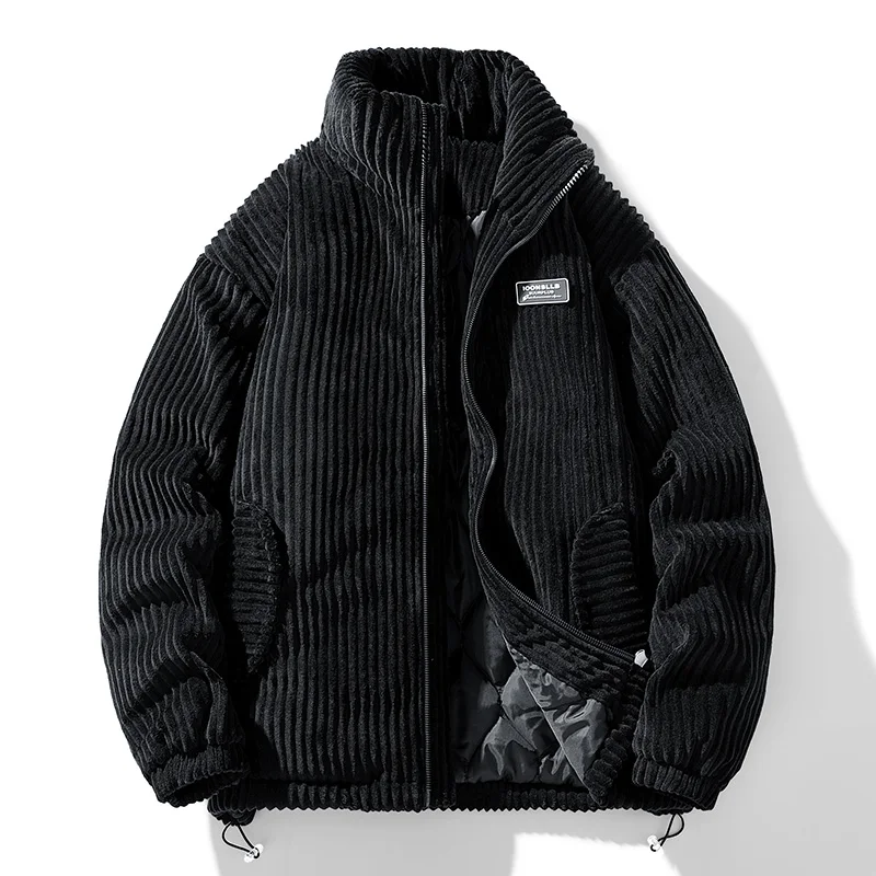 Мужская зимняя вельветовая кур – обзор и цена Streetwear Brand For Men